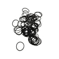 Song May Unisex 2mm High Elastic Polyester Hair Tie Simple Circle Hairband with Customizable Size & Color
