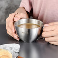 Lekfre Stainless Steel Cups & Mugs Series SS304 SS201 Small Size 270ml Capacity Cup Stylish Fashion Adult Kids Mug for Stainless