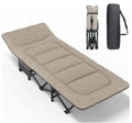 Outdoor Portable Foldable Light Weighted Camping Beds Camping Cot  with Comfortable  Mattress