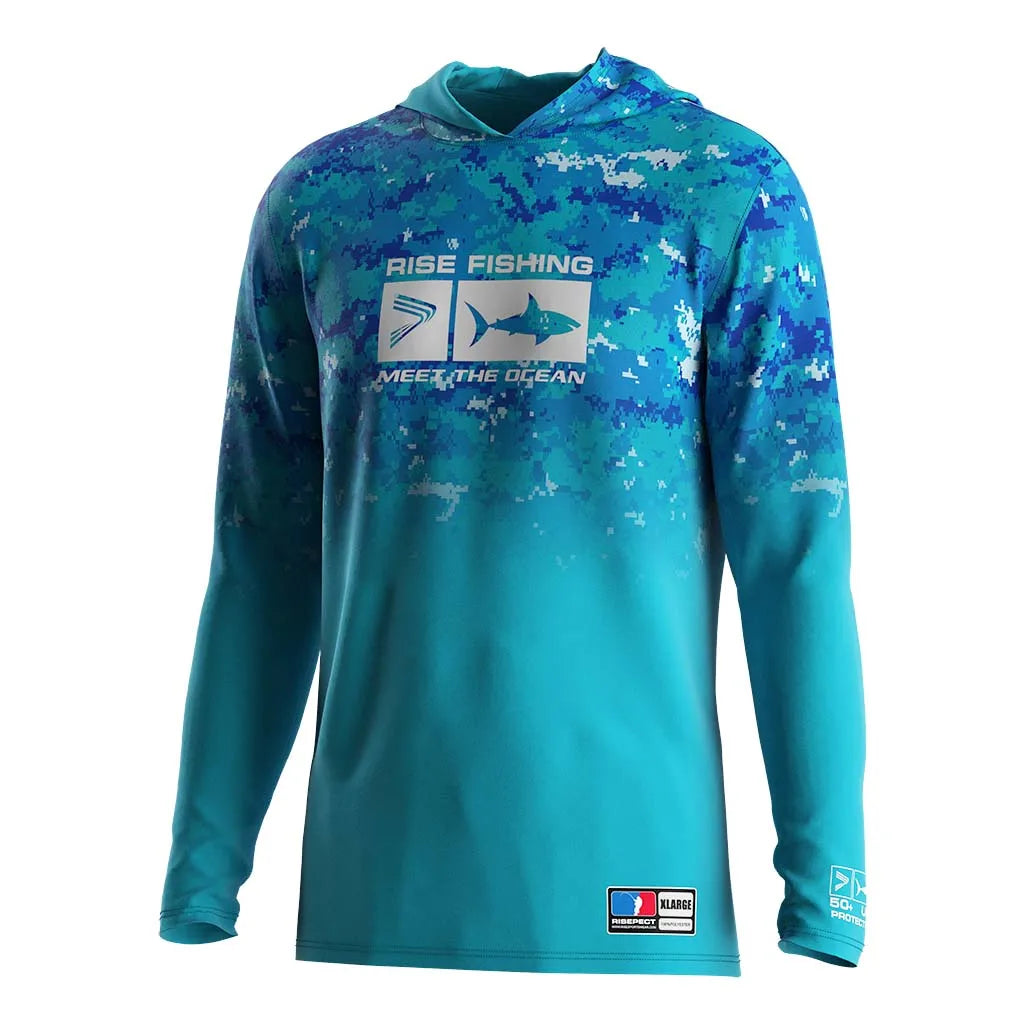 Professional Long Sleeve Upf 50+ Quick Dry Surf T Shirt Longlseve Rain Resistant Jersey Uv Fishing Hoodie
