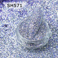 Bulk Stripe Holographic Glitter Wholesale Color Shifting Polyester Fine Glitters for Resin Crafts