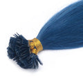 AFPELO Single Weft Flat Tip Chinese Hair Extension for 100% Remy Human Hair Keratin Hair Acid Processed