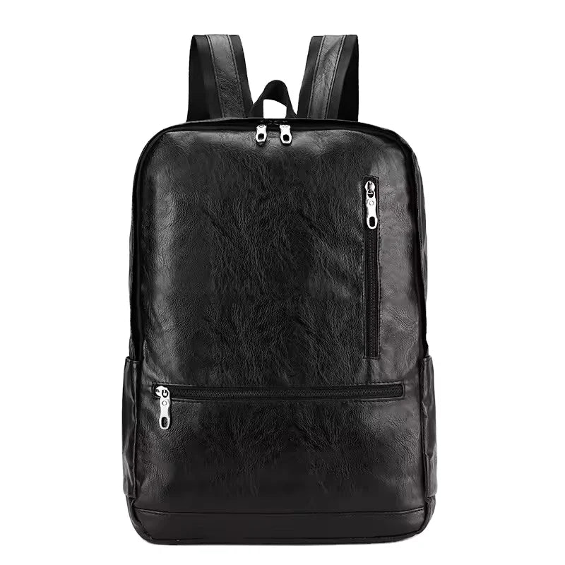 Wholesale Fashion Men's Leather Backpack Bags College School Party Style PU Material for Teens