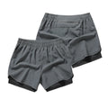 Gym Clothes Men Shorts Liner Compression Running Training Workout Shorts Quick Dry Mens Athletic Shorts