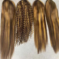 40Inch Glueless Full HD Lace Curly Wig Human Hair Lace Front Raw Vietnamese Brazilian Virgin Indian Hair Wig Highlight Color Wig