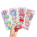 10pcs/Set Glitter Candy Color Snap Hair Clips for Girls Barrettes Mini Cute Hairpins Kids Hair Accessories