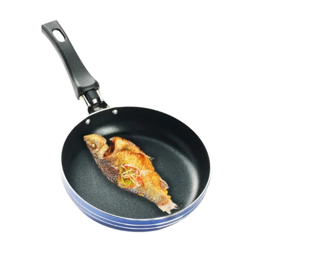 Factory Direct Small Home Kitchen Cookware Set Non-Stick Stainless Steel Frying Pan Cooking Pot Ceramic Non-Stick Coating Gas