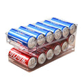 Folding Plastic PET Kitchen Fridge Organizer for Soda Can Water Beverages Dispenser Refrigerator Freezer Storage