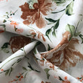 New Trendy Fashion Good Quality 90GSM 45s Floral Rayon Kid Printed Fabric Stock Lot 100% Viscose Fabric for Dress