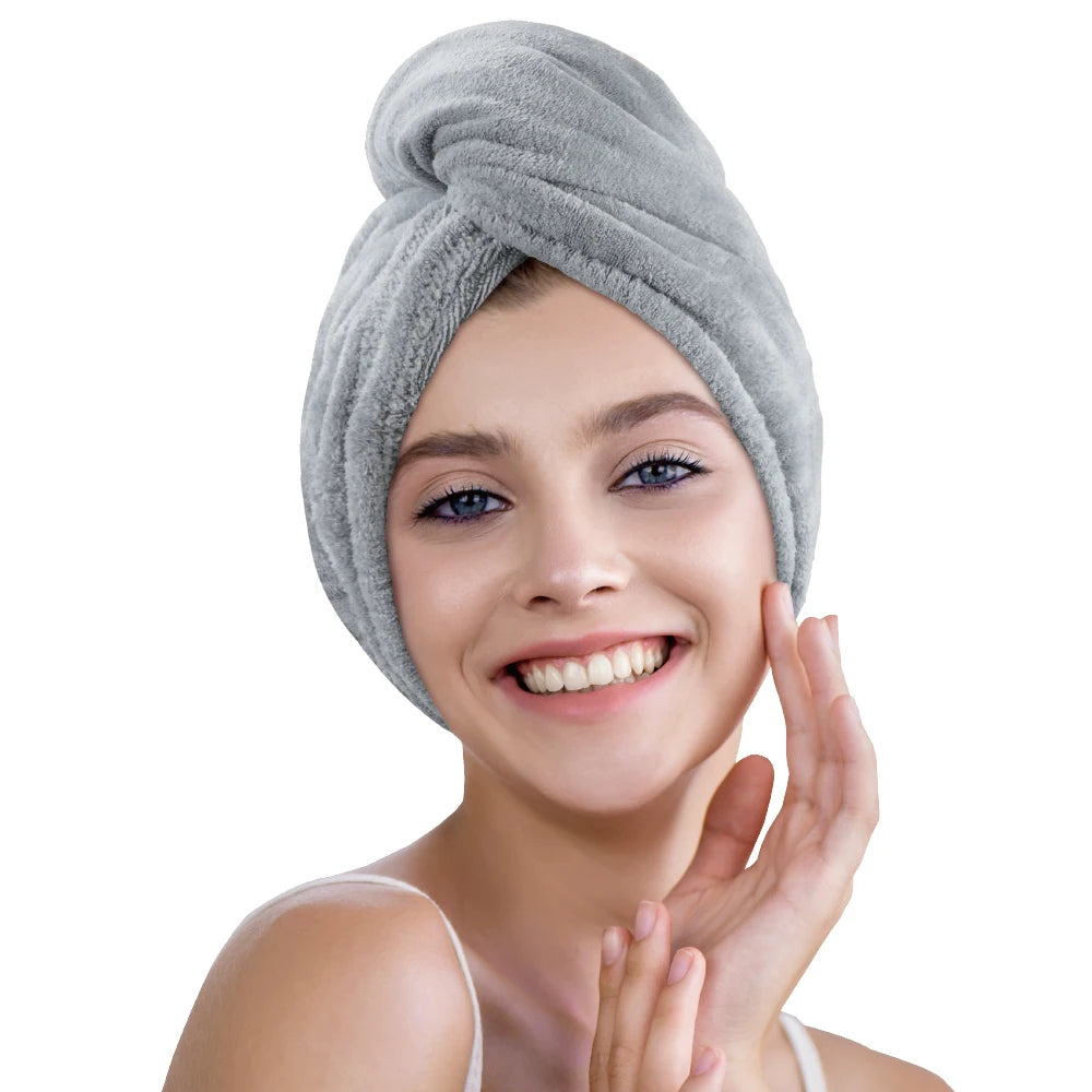Multi-colored Wholesale Quick Dry Microfiber Hair Salon Magic Instant Dry Hair Towel