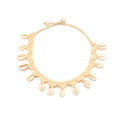 INS Latest Bohemian Macrame Choker Necklace Handmade Waterproof Wax Rope Shell Cowrie Charm for Parties Summer Beach Outings