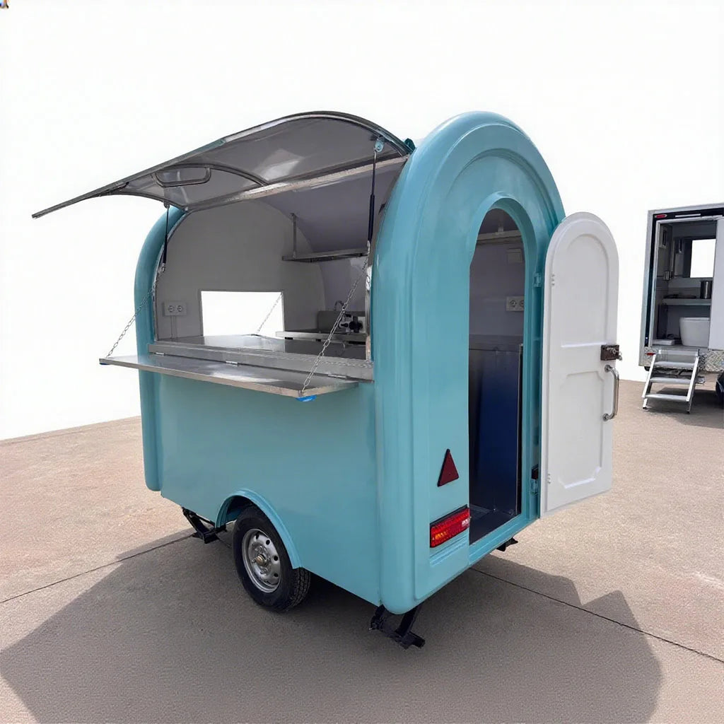 Fully Equipped Custom Mobile Food Truck – Advanced Commercial Kitchen on Wheels – EU Local Stock