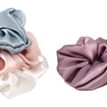 Wholesale 22 Momme 100% Silk Fashion Pink & Multi-Color Scrunchies for Women
