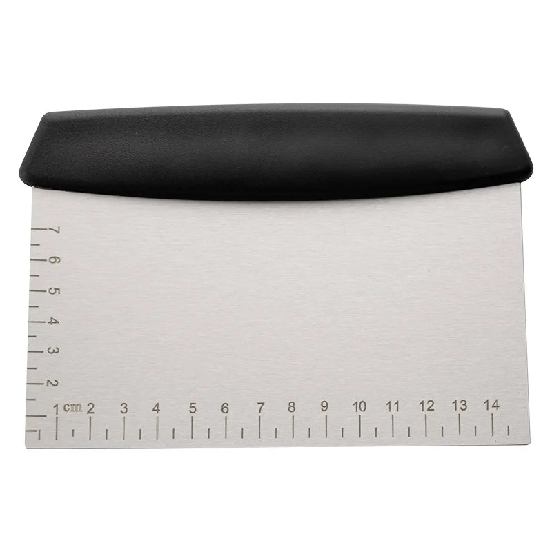 Stainless Steel Eco-Friendly Dishwasher Safe Cake Decorating Baking Pastry Tool Cutter Dough Icing Fondant Scraper