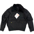 American Retro Classic Design Guard Uniforms New Bomber Jacket with Detachable Fur Liner Collar for Winter Use Designed Shirley