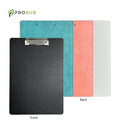 Prosub Sublimation Folders File Clipboard Blank Custom Logo A4 A5 PU Leather Sublimation Clipboards