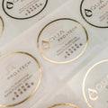 Custom Made Stickers clear Labels Round Shape Make Your Own Well Designed Stickers