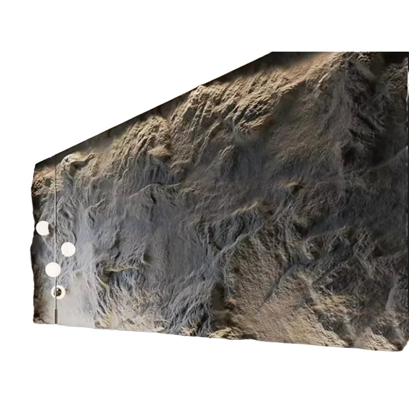 Cut-to-Size Indoor Outdoor Waterproof Eco-Friendly Durable Wall Panel PU Stone Artificial Stone Veneer Modern Design 5-Year