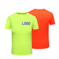 Quick Drying T-shirt Processing Custom Summer Sports Running Round Neck Short Sleeve Work Group Class Clothes Printed logo Adver