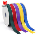 Wholesale Gift Ribbon  1 Inch Polyester Grosgrain Ribbons Roll 100 Yards Per Roll  Accept Customized Print