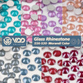 VDD SS6-SS30 New Morandi-Color Glass Rhinestone Crystal Flatback Strass Stone Glitter Diamond for Nail Art DIY Crafts Decoration
