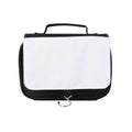 Personalized Custom Logo Minimalist Fabric Travel Hook Cosmetic Wash Bag Sublimation Blanks DIY Print Hanging Toiletry Bags
