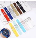 Vintage Omeg Rubber Watch Bands 20mm General Universal Watch Straps for Samsung Galaxy Active Silicone Watch Strap