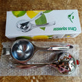 Premium Large Stainless Steel Manual Hand Press Fruit Citrus Orange Juicer Slice Lemon Lime Squeezer