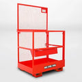 Hot Sale 36 Inch Foldable Forklift Work Cage Safety Fence with Wheels for Man Basket & Work with Forklifts