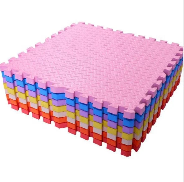 High Density EVA Foam Inter-locking Tiles Taekwondo Floor Mats Eco-friendly Anti-slip Water-proof 2cm-5cm Thickness