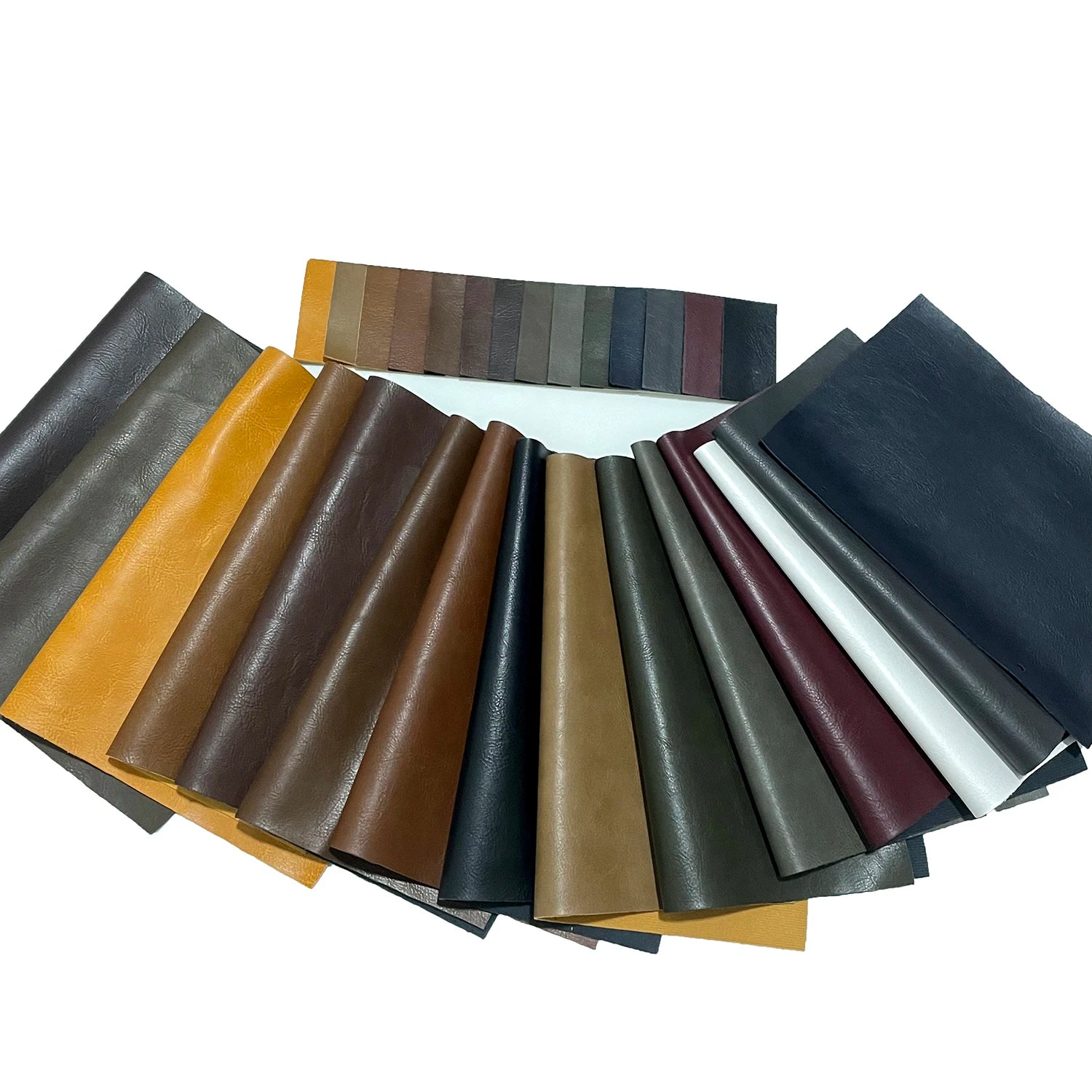 Glossy High Quality PU Leather Exquisite Craftsmanship Custom Printed Decorative Bag Sofa Leather Stretch Outdoor Garment