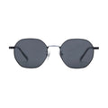 Fashionable UV Polarized Sunglasses with Square Flexible Titanium Alloy Frame Gold or Silver Color