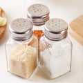 120ml Spice Bottles Glass Spice Bottles 50ml Bottles for Herb Seasoning Storage