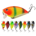 Wholesale VI008 5.5cm 6.6g Artificial ABS Hard Plastic Vibration Baits VIB Fishing Lures