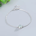 Rainbowking Moonstone Bulk Oem 925 Sterling Silver Cuff Bracelet for Women Iced Out En Argent Bijoux 925