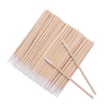 Nails Wood Cotton Swab Cleaning Microbrush Eyelash Sticks Buds Tip Ear Toothpick Makeup Eyebrow Sticks Glue Removing