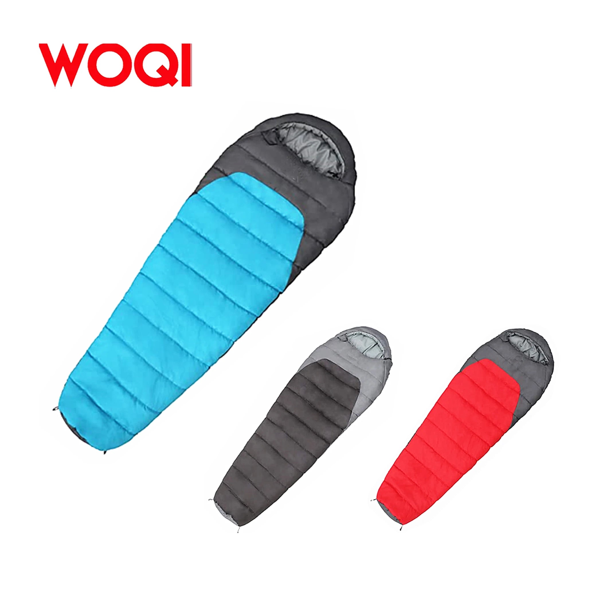 Woqi Winter Camping Lightweight Sleep Bags Cotton Hollow 5-20 Degree Sleeping Bags for Kids Adults