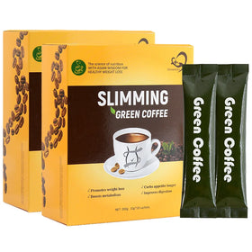 Chinaherbs Natural Herb Slim Green Coffee Keto Healthy Diet Control Powder Instant Weight Loss Slim Calorie Appetite Suppression