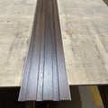 Decorative Materials WPC Wall Panel Wood Substitute Fluted Composite Wall Panels for Household