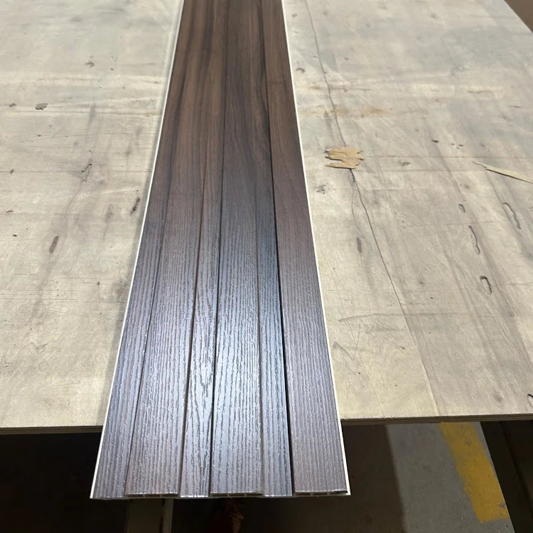Decorative Materials WPC Wall Panel Wood Substitute Fluted Composite Wall Panels for Household