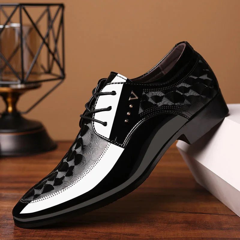 Men Business Leather Shoes Men's Luxury Dress Shoes Male Fashion All-Match Casual Shoes Breathable Office Men's DropShipping