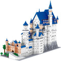 Zhe Gao Lezi Arrivals Children Gift Architecture DIY 3D Model Diamond Bricks Toys Mini New Swan Stone Castle Building Blocks