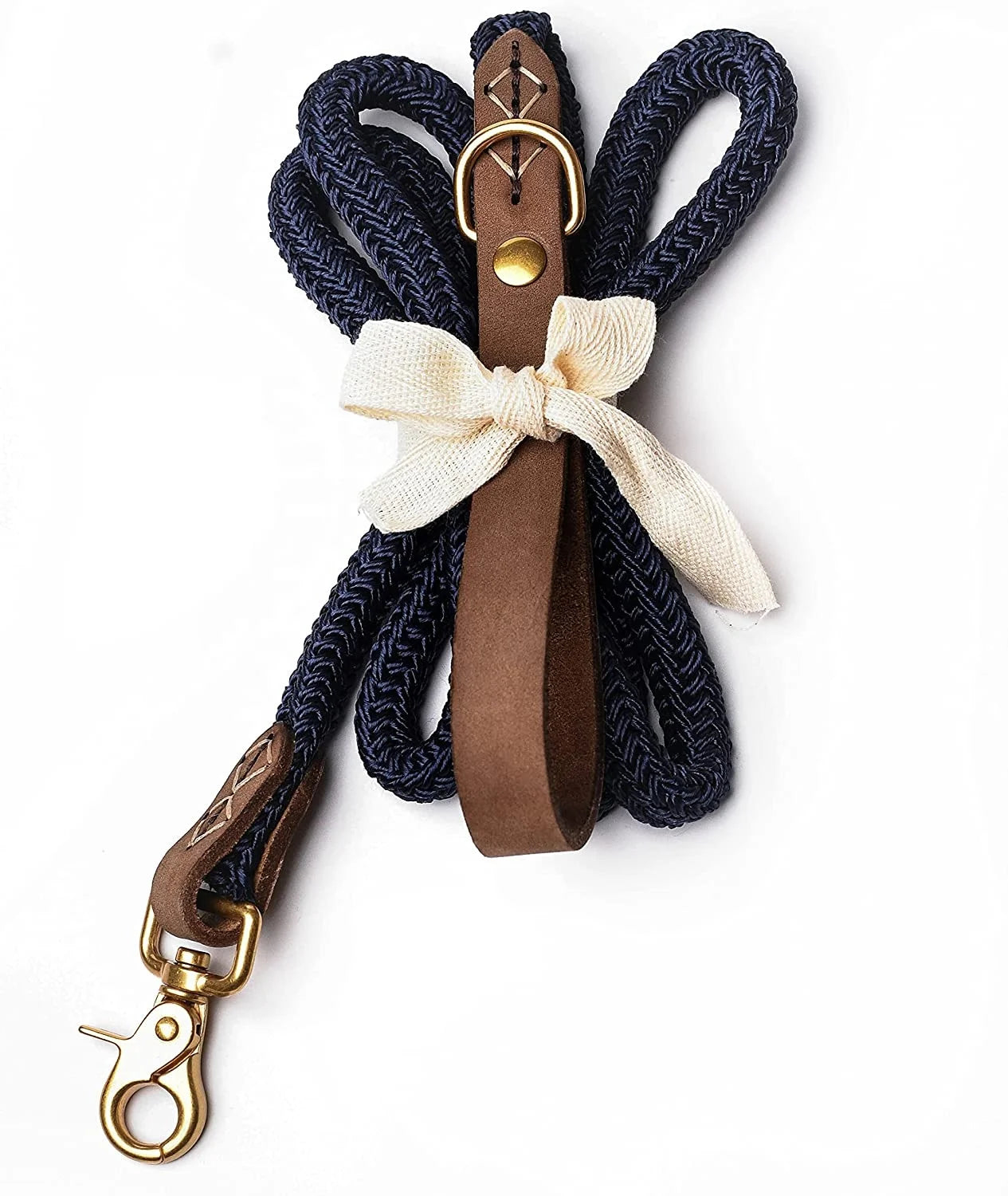 Pet Dogs Traction Rope Nylon/Polyester Personalized Soft Medium Large Walking Puppy Leash Wholesale