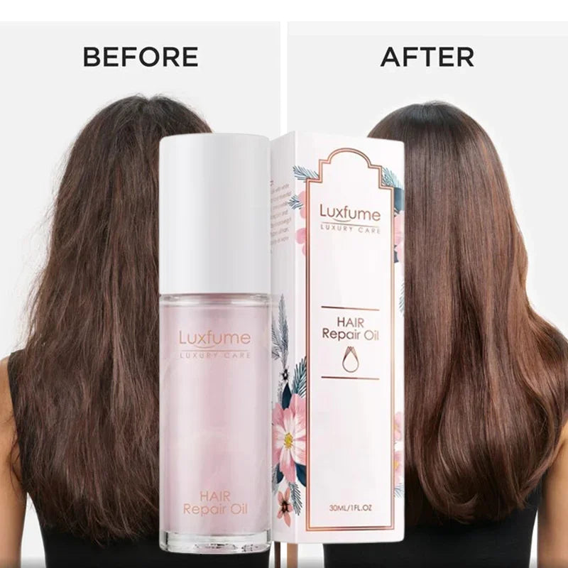 Natural Formula Smoothing Shiny Rose Hair Oil 30ML Hair Moisturizing Oil Dry Hair Repair Oil