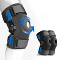 Hot Sale Neoprene Knee Brace with Hinged Metal Spring Open Patella Pad Sport Relief Stabilizer with Effective Pain Relief