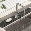 Diatomite Stone Faucet Water Absorbent Mat Sculpture Logo Stone Mat for Tap