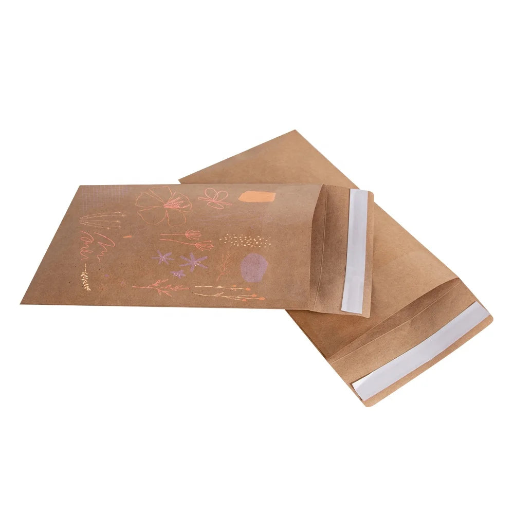 Kraft Paper Mailer Factory Price Shipping Packaging Custom Accepted Paper Bag
