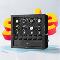 Limited Discount US in Stock 8+6 Slots Gyroscopic Watch Winder 8+ Storage 8 Slots Automatic Watch Winder Luxury Safe