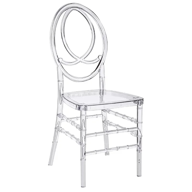 Hot Sale clear Transparent Resin Chameleon Plastic Chair Wedding Events Party Wholesale Banquet Crystal Dining Hotel Chair
