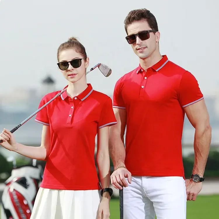 Comfortable New Design Cotton Pique Polo Shirt Cool Compression High Performance Custom Logo Polo T-Shirt
